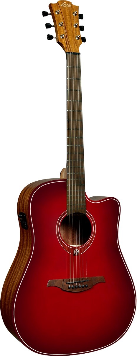 Електроакустична гітара Lag Tramontane Special Edition T-RED-DCE (Red Burst)