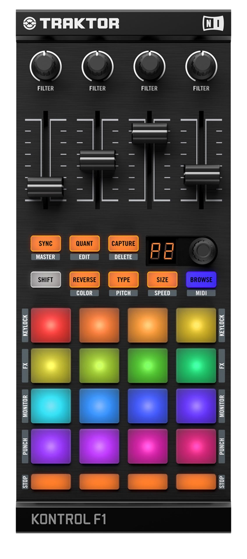 DJ-контролер Native Instruments Traktor Kontrol F1