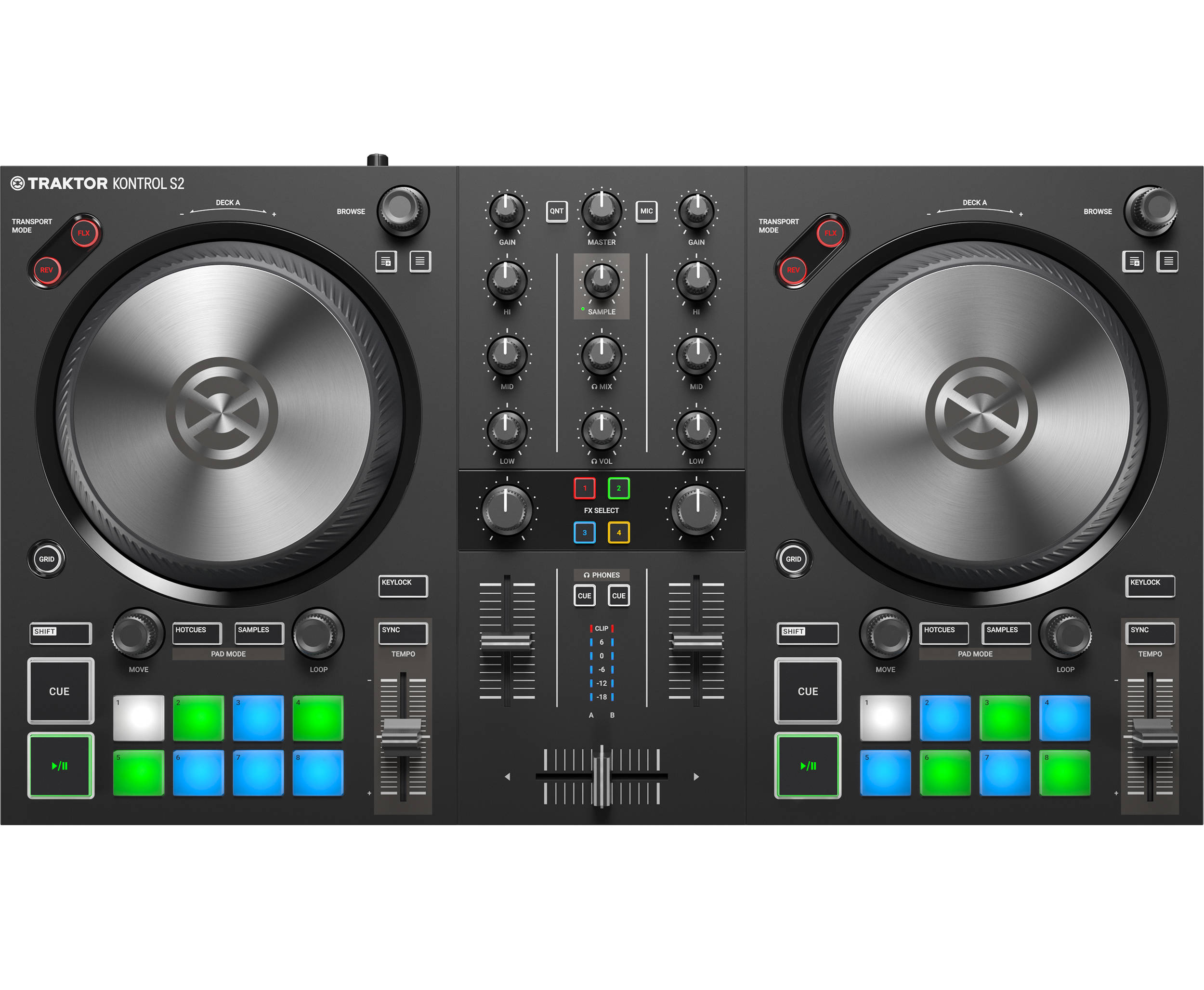 DJ-контролер Native Instruments Traktor Kontrol S2 MK3
