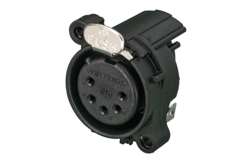 Роз'єм XLR-5 Female Neutrik NC5FAH