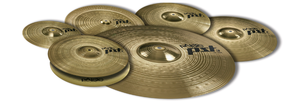 Paiste PST 3 drum cymbals series