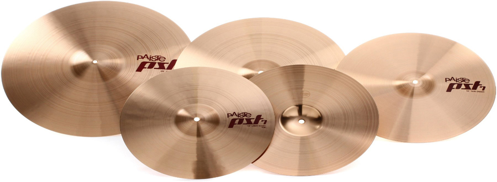 Paiste PST 7 series drum cymbals