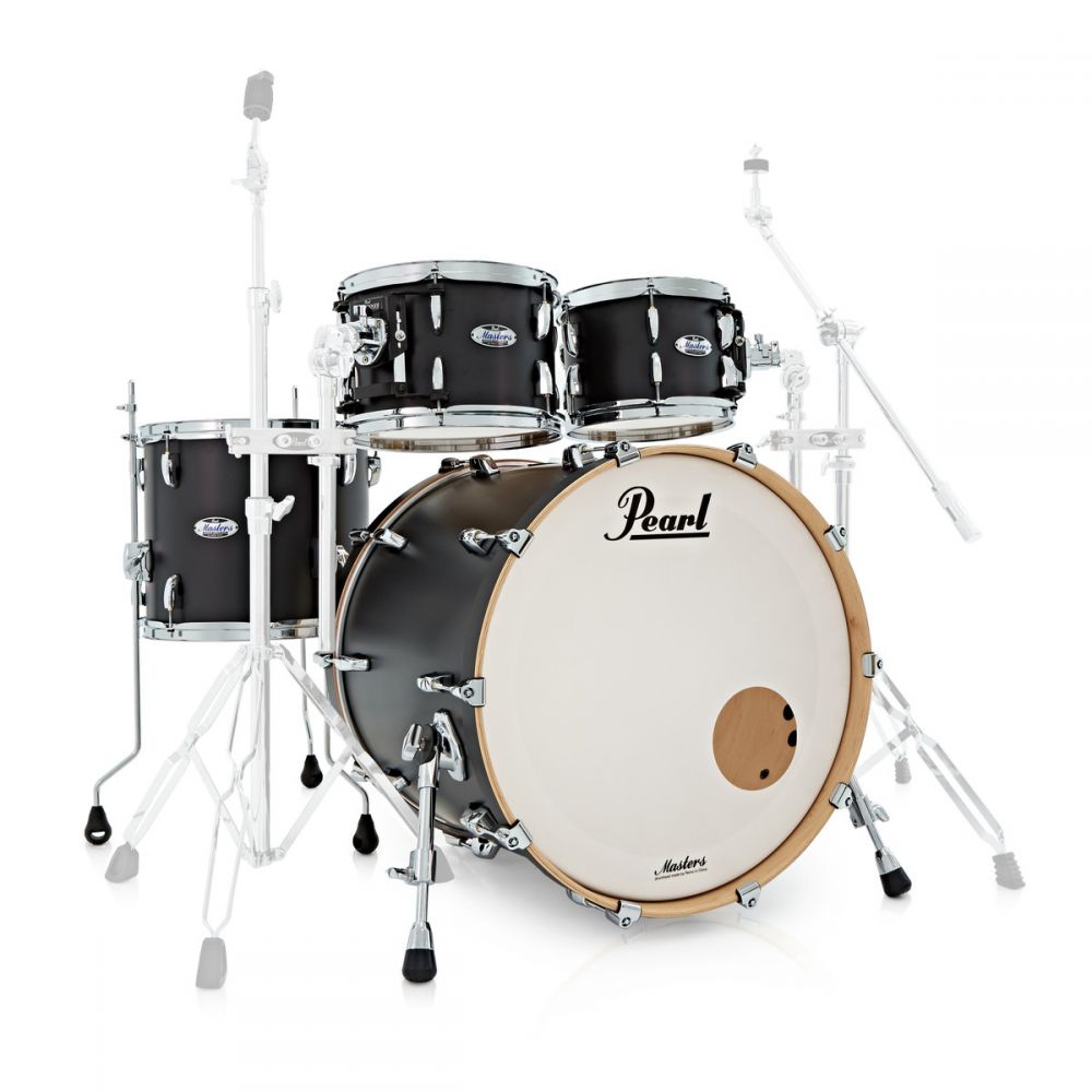 Ударна установка Pearl Masters Maple Complete MCT-924XEP/C339 (Matte Caviar Black)
