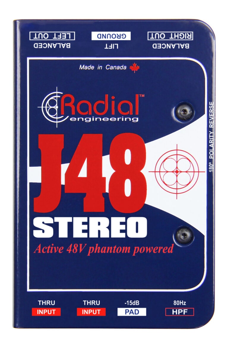 Директ-бокс (ді-бокс) Radial J48 Stereo