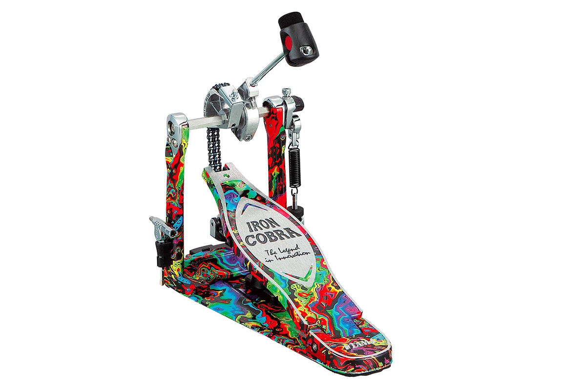 Педаль для бас-барабана Tama Iron Cobra 50th Anniversary Limited HP900RMPR (Psychedelic Rainbow)