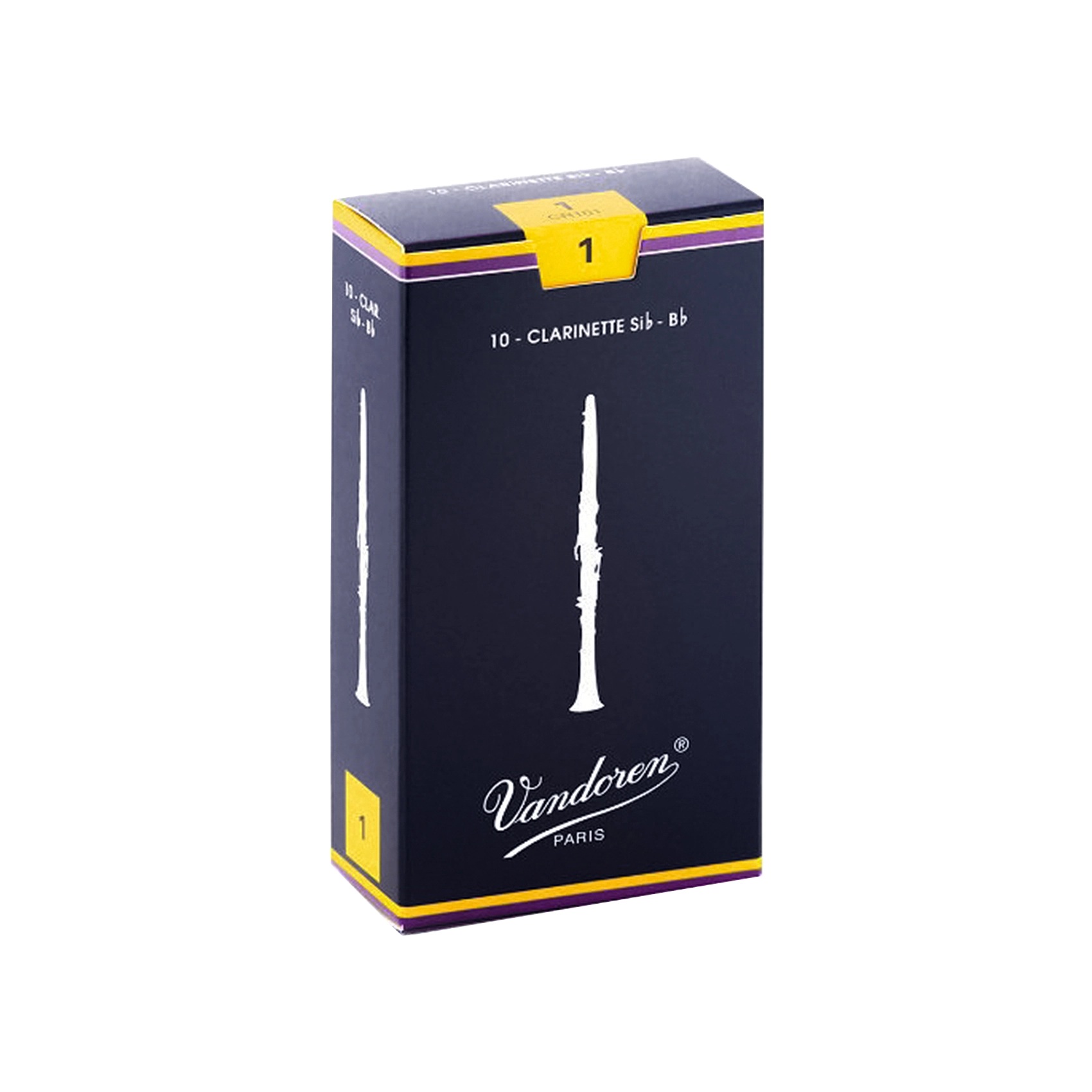 Тростина для кларнета Bb Vandoren Traditional CR101 #1.0 (1 шт)