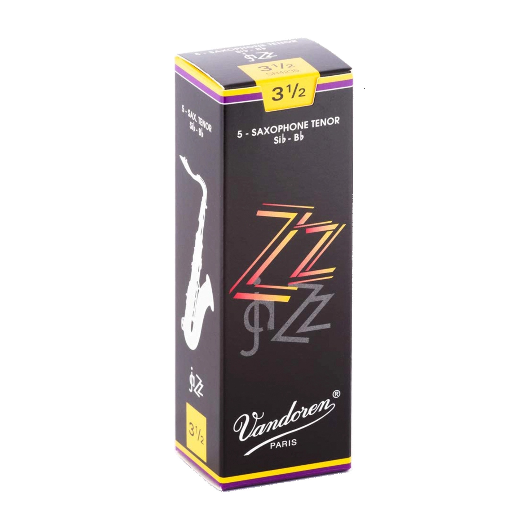 Тростина для тенор саксофона Vandoren JAZZ SR4235 #3.5 (1 шт)