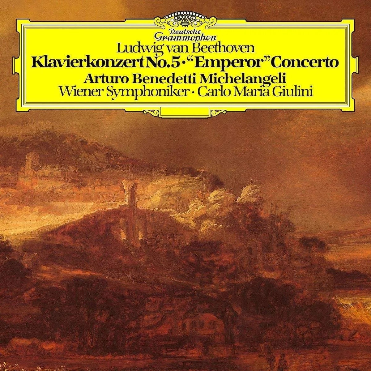 Вінілова платівка Arturo Benedetti Michelangeli, Orchestra Wiener Symphoniker - Beethoven: Piano Concert No. 5 [LP]