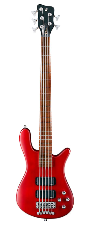 Бас-гітара Warwick RockBass Streamer Standard, 5-String (Burgundy Red Transparent Satin)