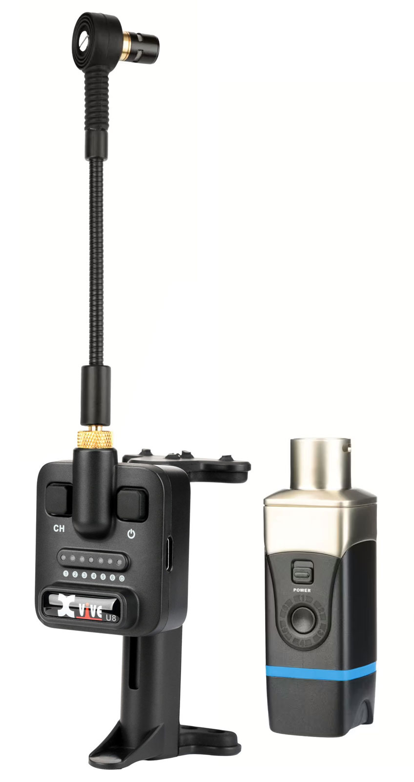 Радіосистема інструментальна (мікрофон бездротовий) Xvive Audio U8 Acoustic Guitar Wireless System (для акустичної гітари)