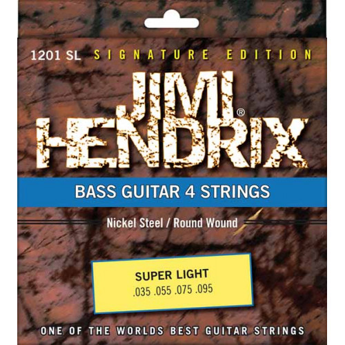 Струни для бас-гітари JIMI HENDRIX 1201 SL