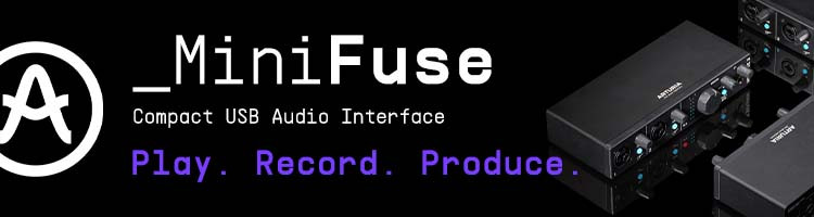 Introducing MiniFuse range: Play. Record. Produce.