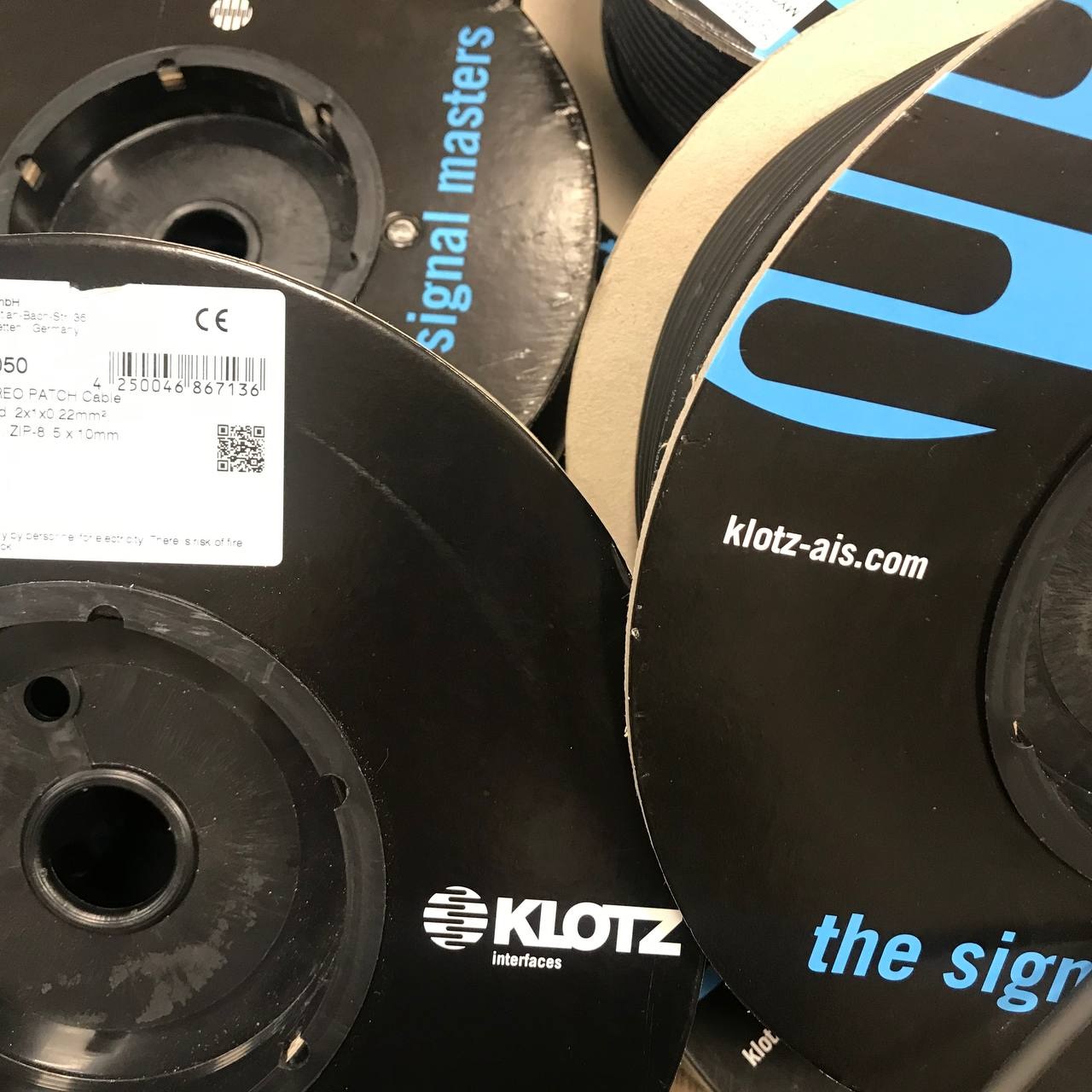 Sale of Bulk Cables from Klotz