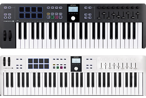 Новинка! MIDI-клавіатури KeyLab Essential mk3 49 та 61 від Arturia