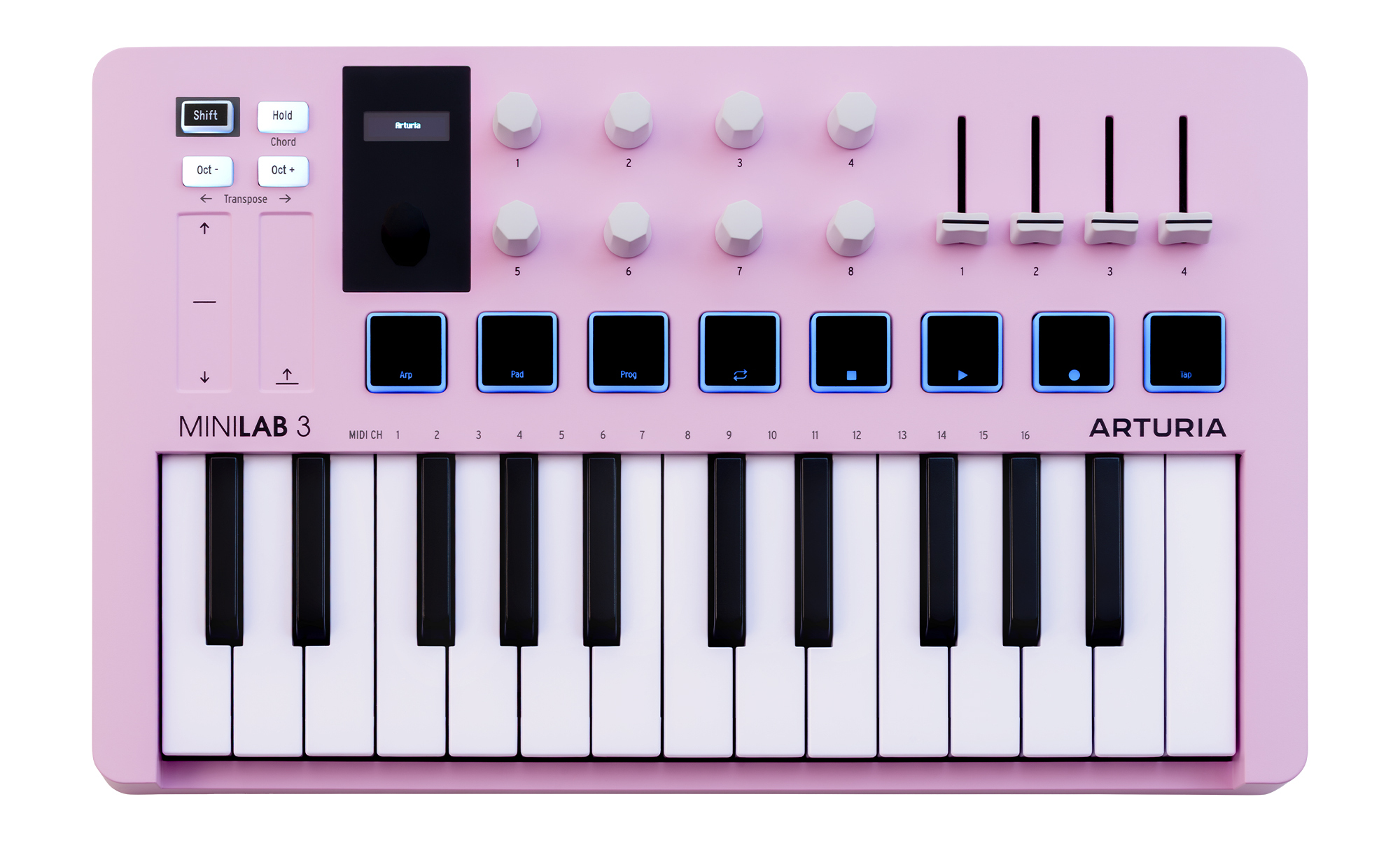Arturia releases MiniLab 3 in new Rose Quartz and Aquamarine