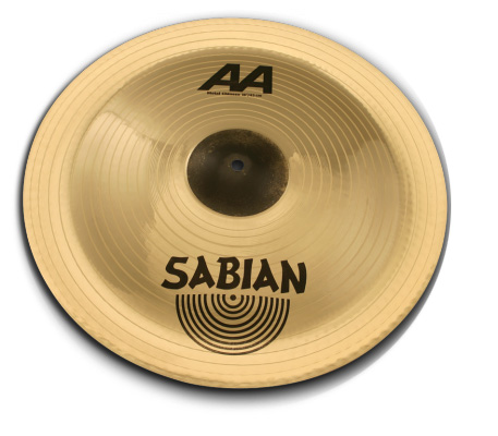 Тарілка для барабанів Sabian 18" AA Metal-X Chinese (Brilliant)