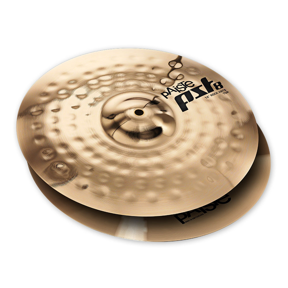 Тарілки для барабанів Paiste PST 8 Rock Hi-Hat 14"