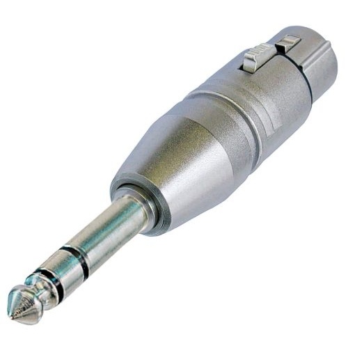 Перехідник XLR to Jack 1.4 Neutrik NA3FP